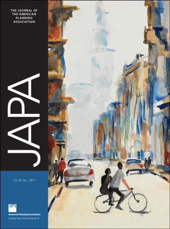 Cover image of Journal of the American Planning Association