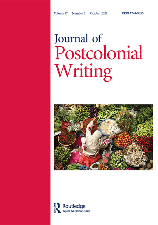 Cover image - Journal of Postcolonial Writing