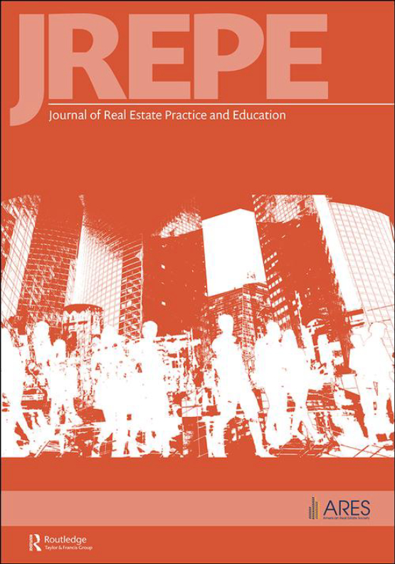 Cover image of Journal of Real Estate Practice and Education