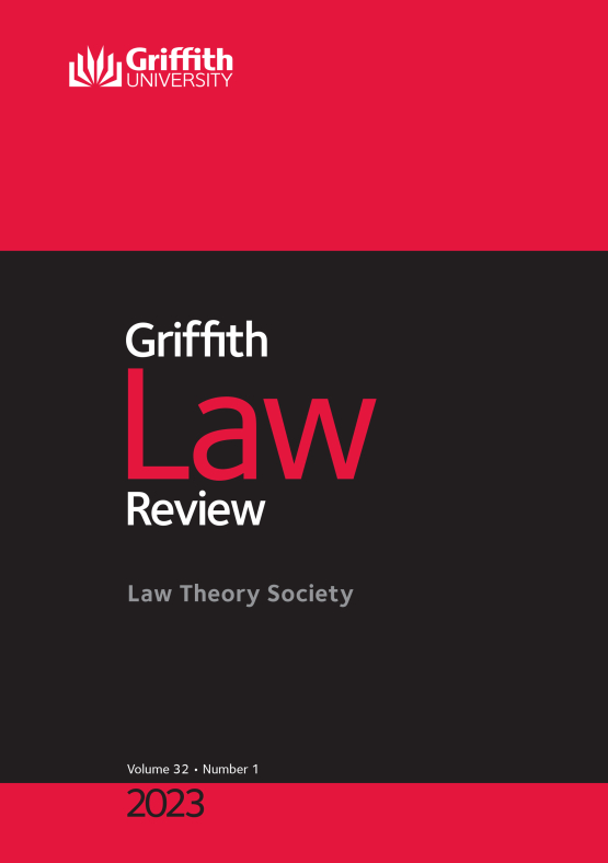 Cover image of Griffith Law Review