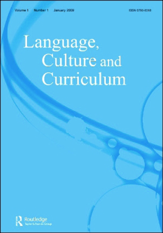 Cover image - Language, Culture and Curriculum