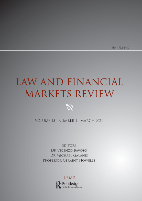 Cover image of Law and Financial Markets Review