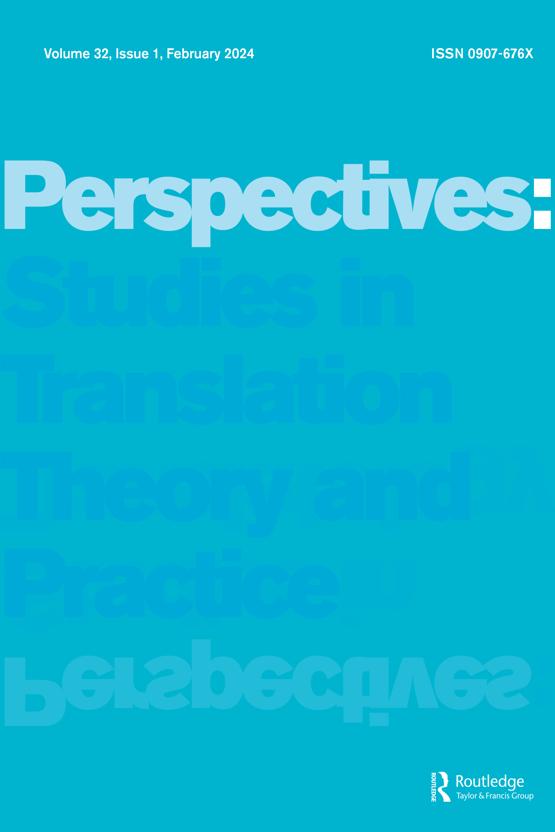 Cover image - Perspectives Studies in Translation Theory and Practice