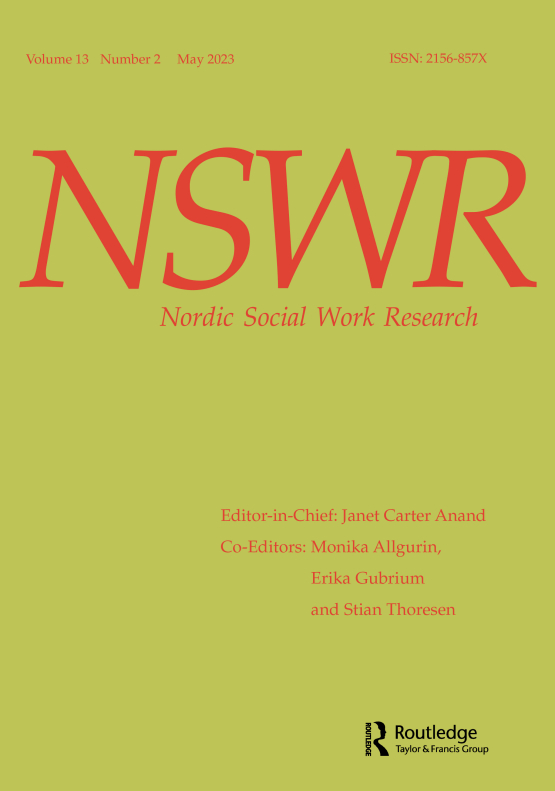 Cover image of Nordic Social Work Research