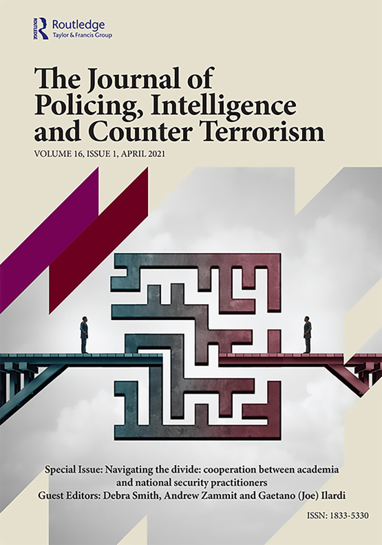 Cover image - Journal of Policing, Intelligence and Counter Terrorism