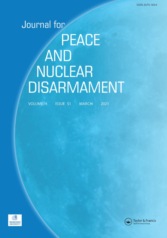 Cover image - Journal for Peace and Nuclear Disarmament
