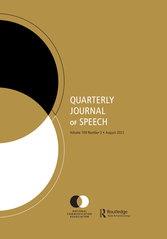 Cover image of Quarterly Journal of Speech