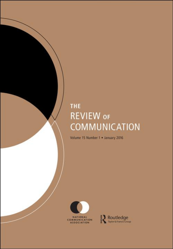 Cover image - Review of Communication