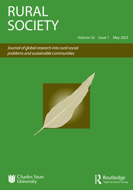 Cover image - Rural Society