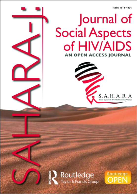 Cover image of Journal of Social Aspects of HIV/AIDS: SAHARA-J
