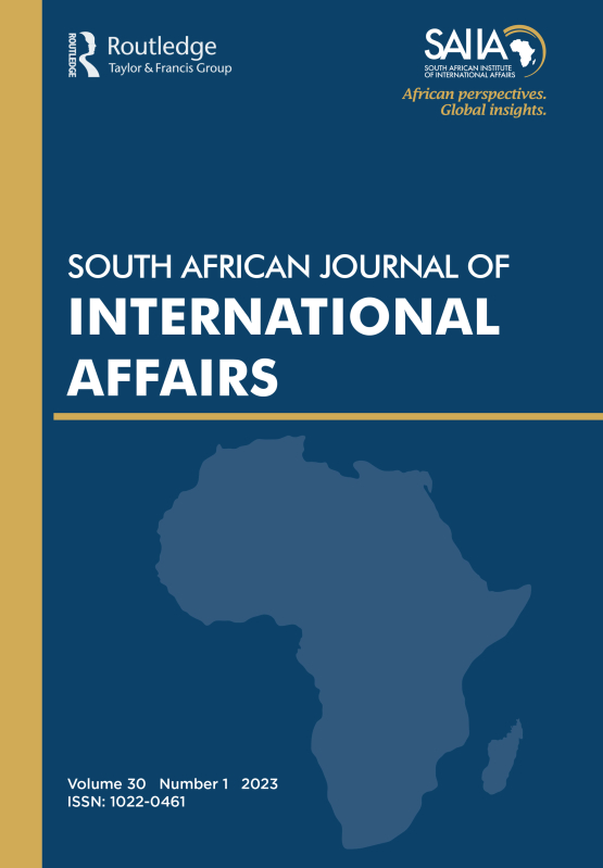 Cover image - South African Journal of International Affairs