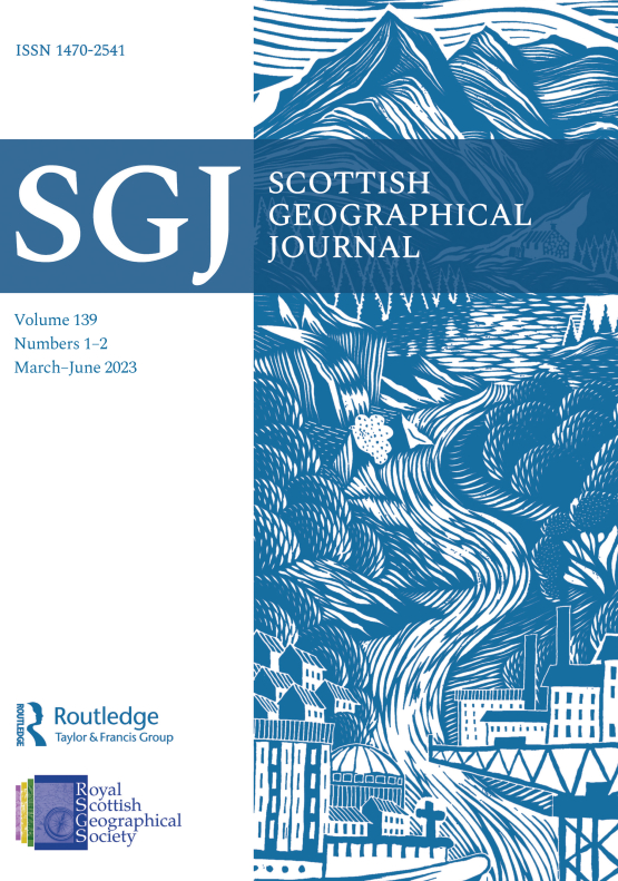 Cover image of Scottish Geographical Journal