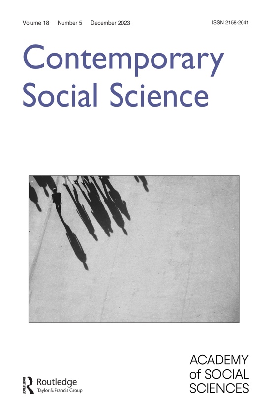 Cover image - Contemporary Social Science