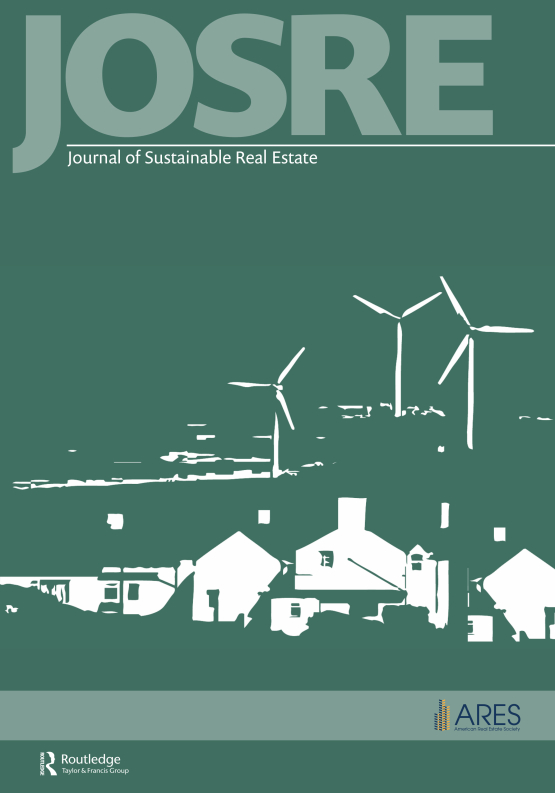 Cover image of Journal of Sustainable Real Estate