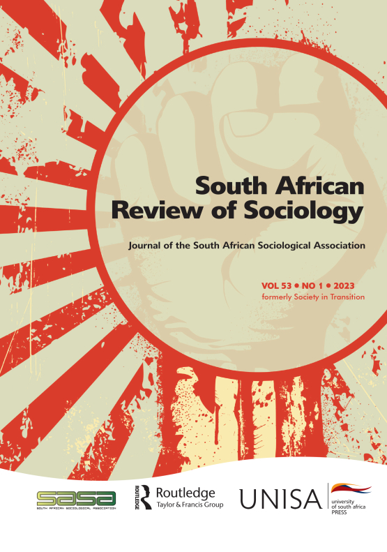 Cover image - South African Review of Sociology