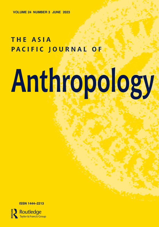 Cover image of The Asia Pacific Journal of Anthropology