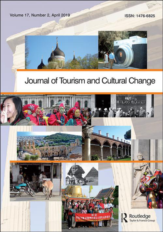 Cover image of Journal of Tourism and Cultural Change