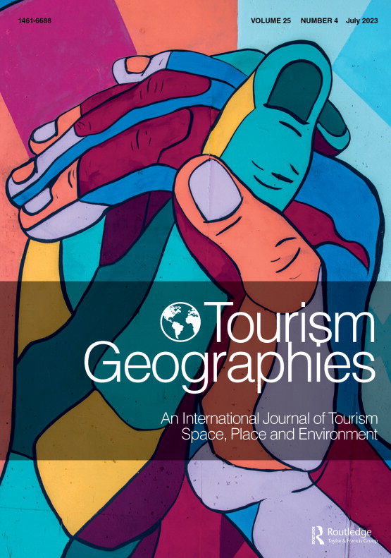 Cover image of Tourism Geographies