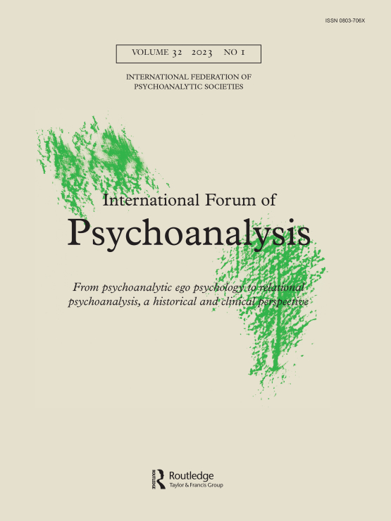 Cover image of International Forum of Psychoanalysis