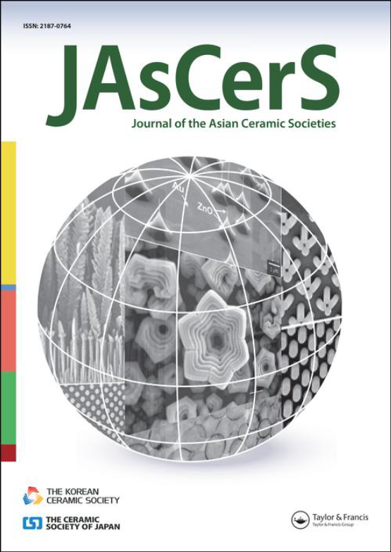 Cover image of Journal of Asian Ceramic Societies