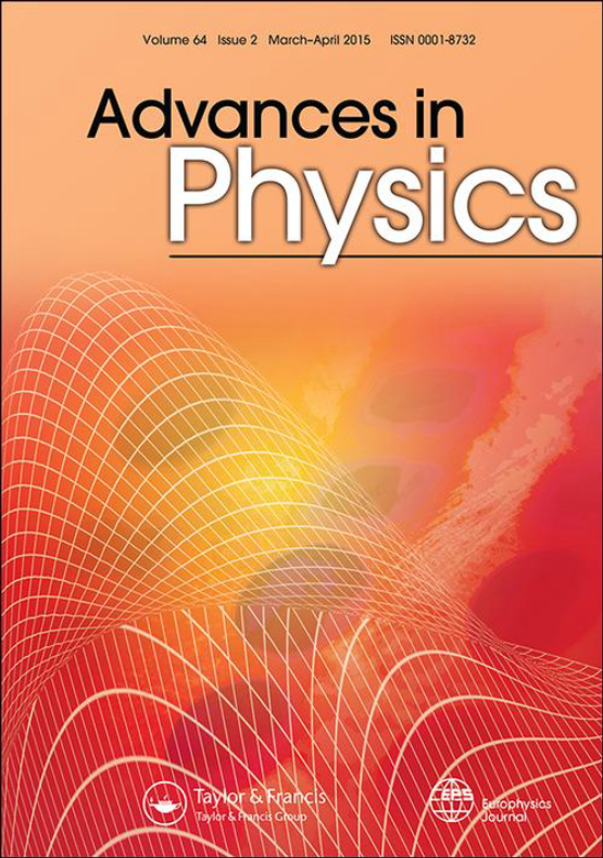 Cover image of Advances in Physics