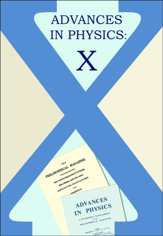 Cover image of Advances in Physics: X