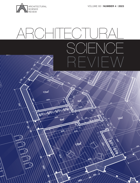 Cover image - Architectural Science Review