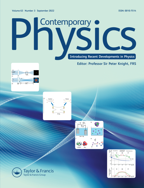 Cover image of Contemporary Physics