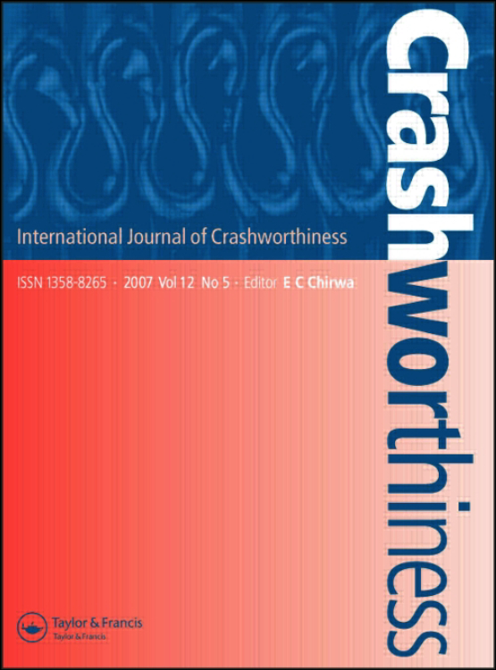 Cover image of International Journal of Crashworthiness