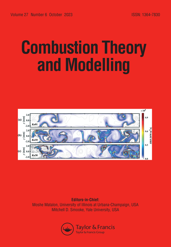 Cover image of Combustion Theory and Modelling