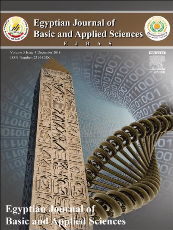 Cover image of Egyptian Journal of Basic and Applied Sciences