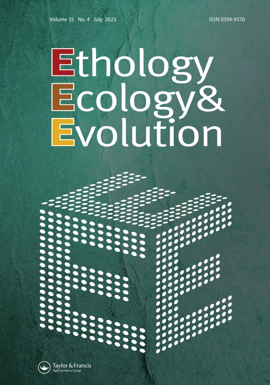 Cover image of Ethology Ecology & Evolution