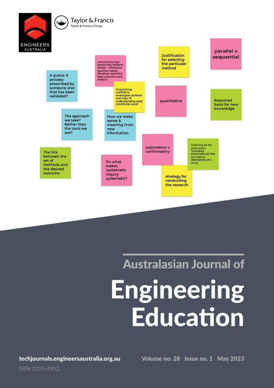Cover image - Australasian Journal of Engineering Education
