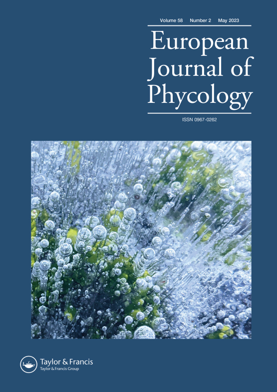 Cover image of European Journal of Phycology