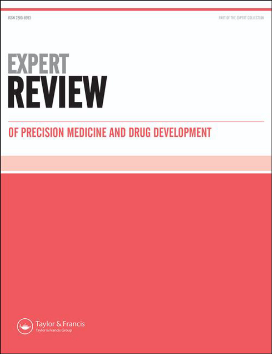 Cover image of Expert Review of Precision Medicine and Drug Development