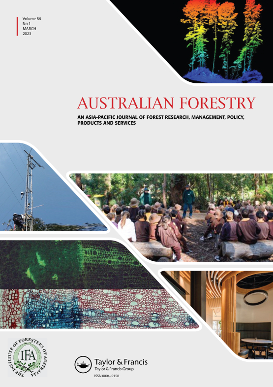 Cover image of Australian Forestry