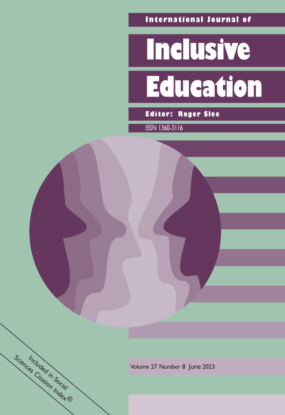 Cover image of International Journal of Inclusive Education