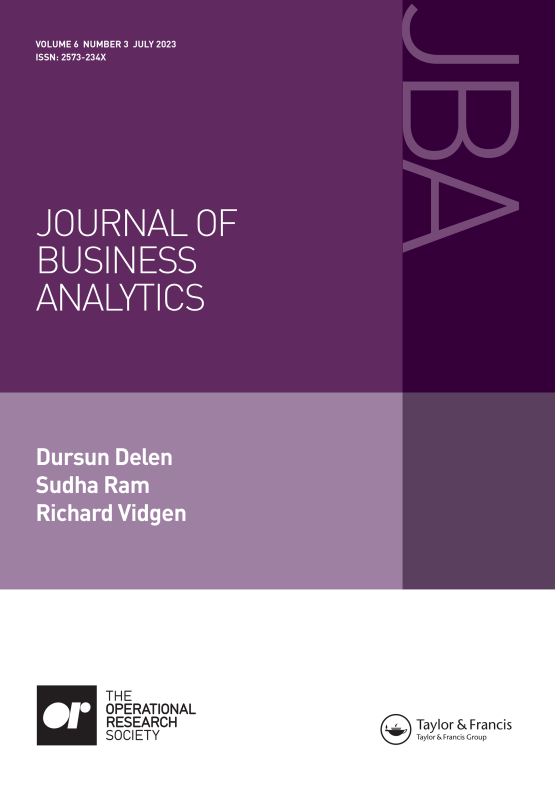 Cover image of Journal of Business Analytics