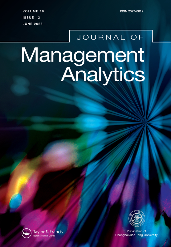 Cover image - Journal of Management Analytics