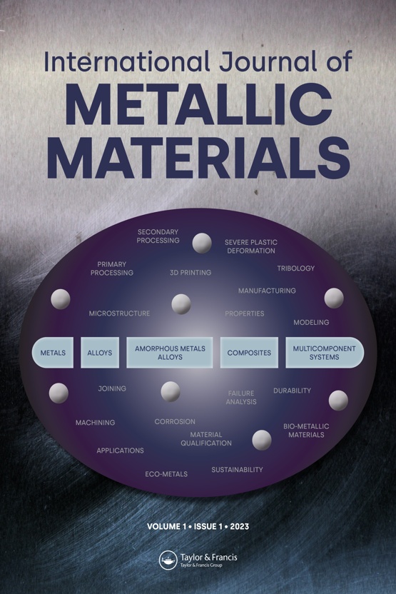 Cover image - International Journal of Metallic Materials