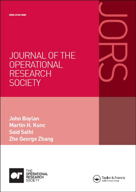 Cover image of Journal of the Operational Research Society