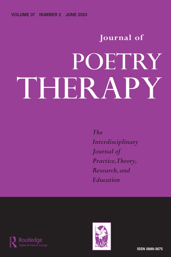 Cover image - Journal of Poetry Therapy