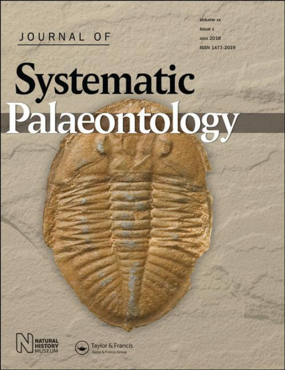Cover image of Journal of Systematic Palaeontology