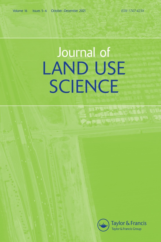 Cover image - Journal of Land Use Science