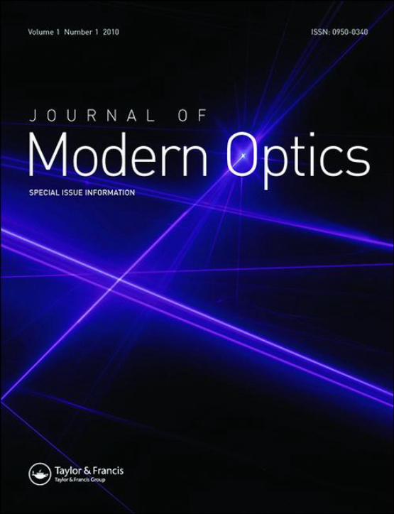 Cover image of Journal of Modern Optics