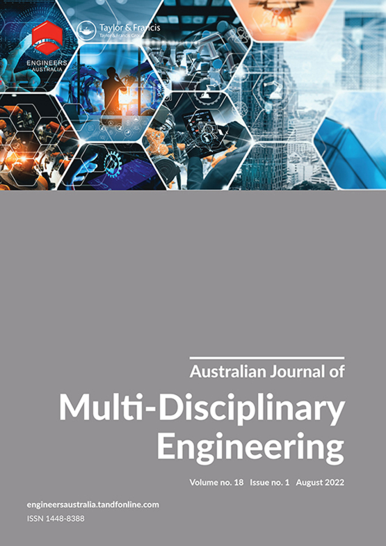 Cover image - Australian Journal of Multi-Disciplinary Engineering
