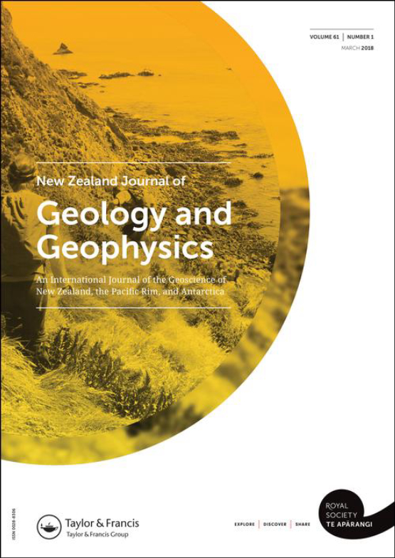 Cover image - New Zealand Journal of Geology and Geophysics