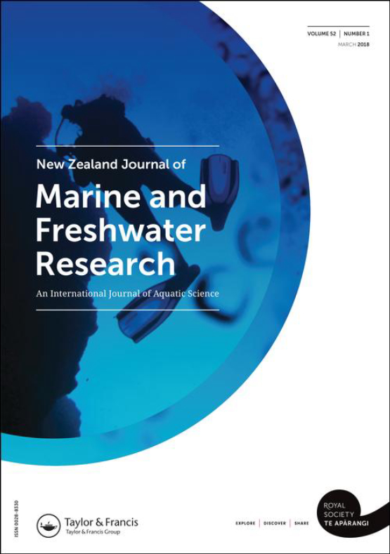 Cover image of New Zealand Journal of Marine and Freshwater Research
