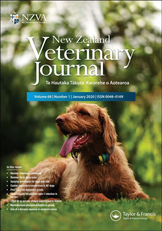 Cover image of New Zealand Veterinary Journal