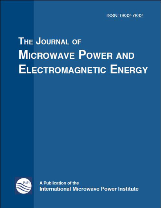 Cover image of Journal of Microwave Power and Electromagnetic Energy